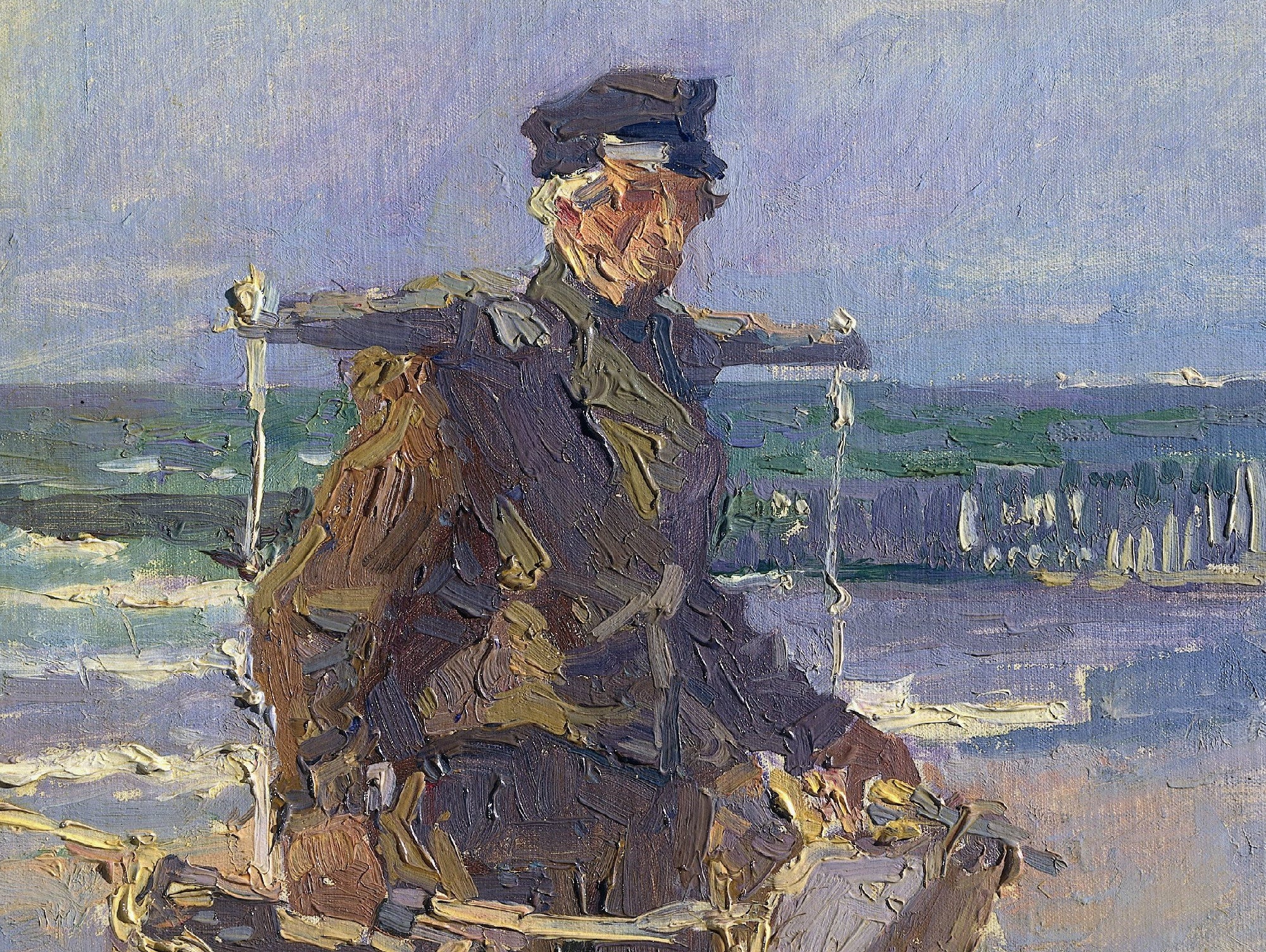 Jan Toorop Fine Art Print, The shell fisherman