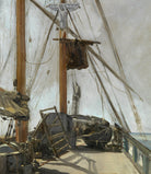 Édouard Manet, French Impressionist Fine Art Print : The Ships Deck