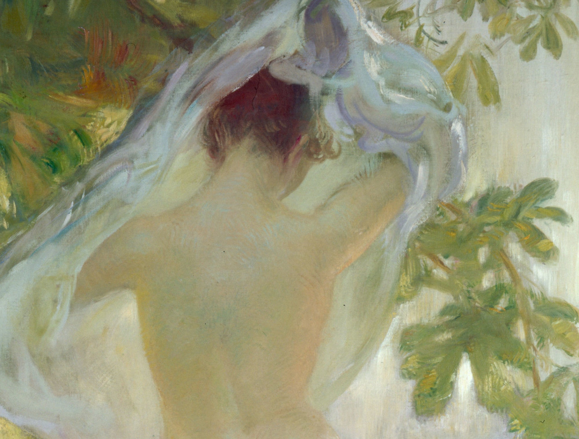 Gaston La Touche Fine Art Print, The Shirt Off, Bathers