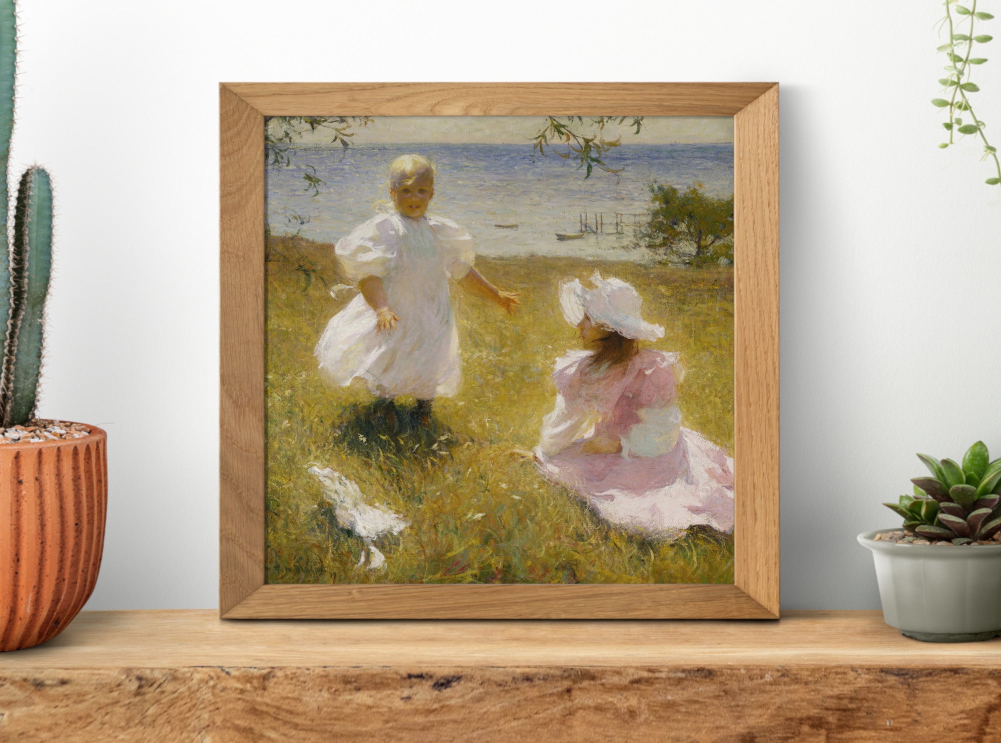 The Sisters, Frank Weston Benson