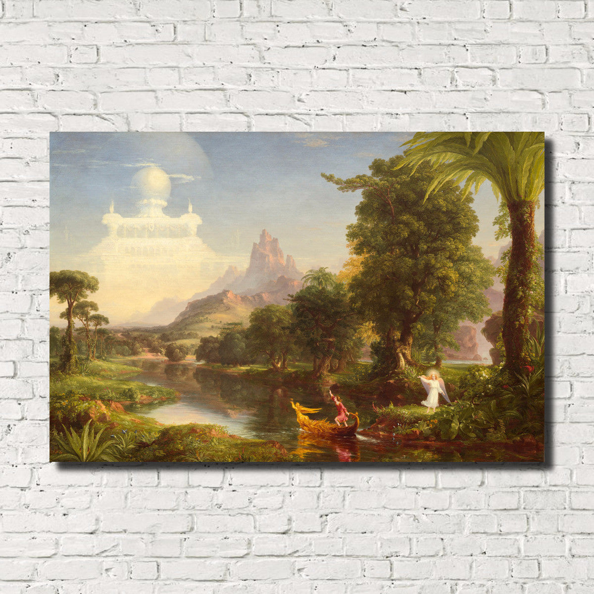 Thomas Cole, Old Masters Fine Art Print, The Voyage of Life: Youth
