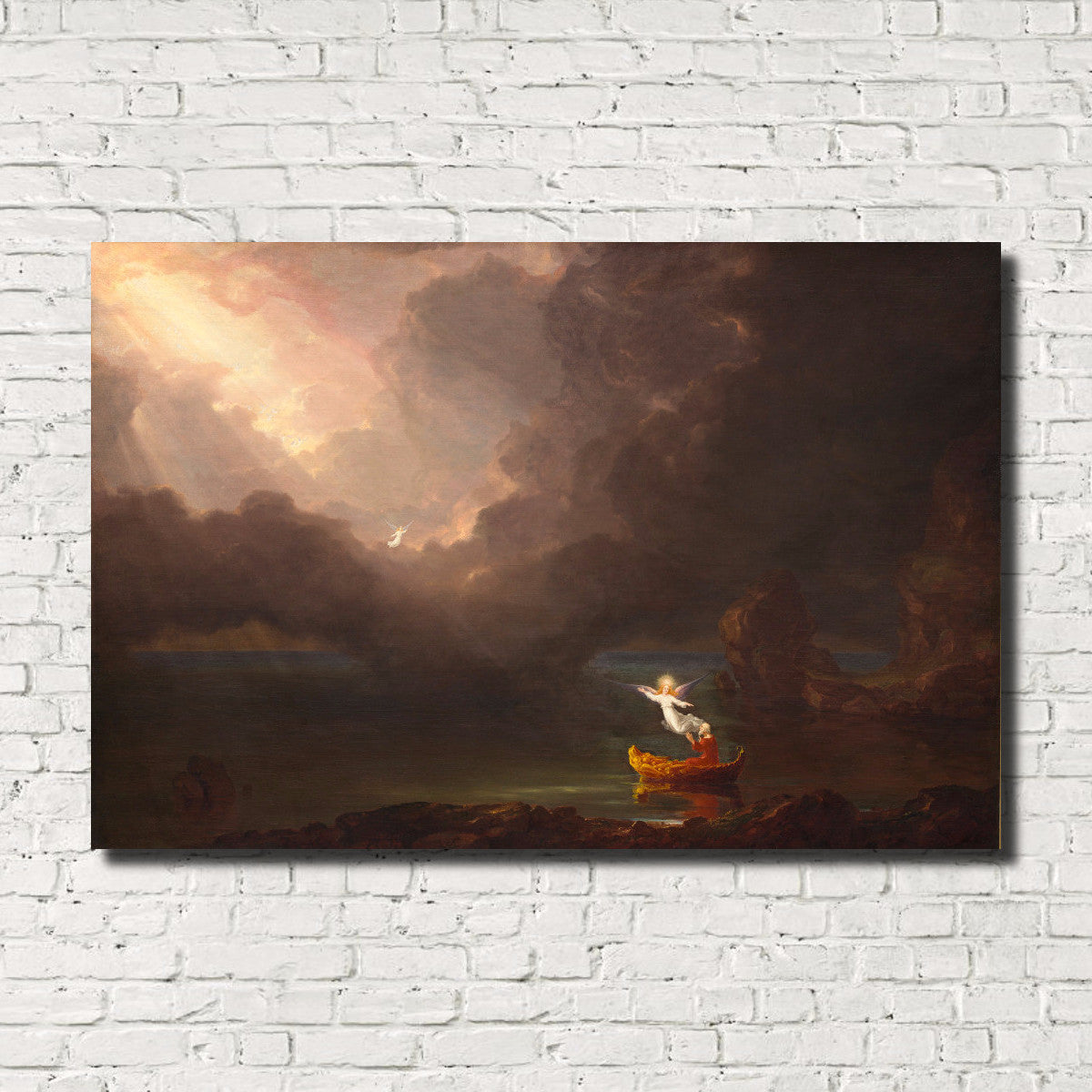 Thomas Cole, Old Masters Fine Art Print, The Voyage of Life: Old Age