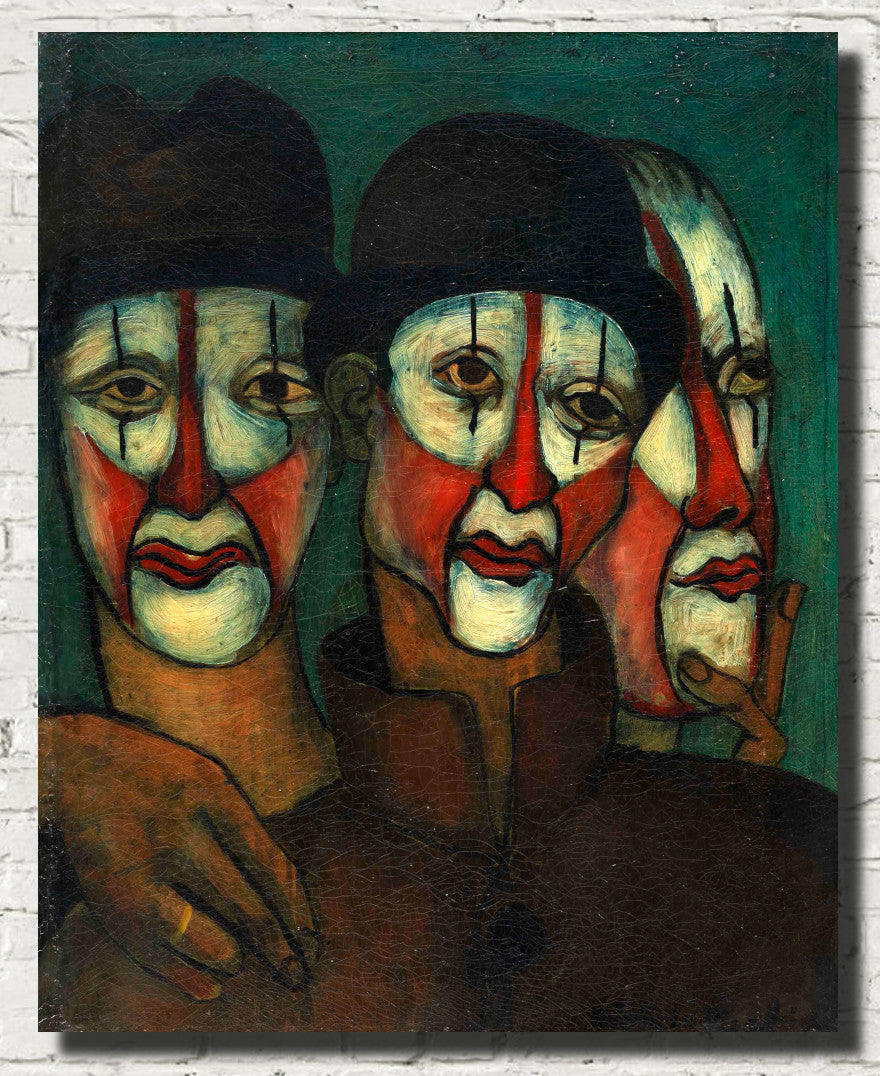 Three Clowns, Francis Picabia Abstract Fine Art Print