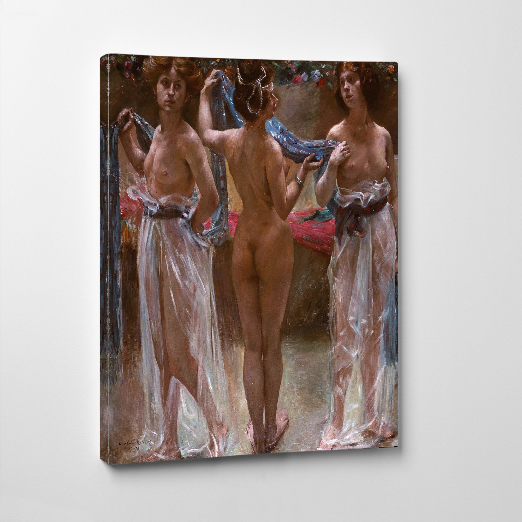 Three Graces, Lovis Corinth Fine Art Print