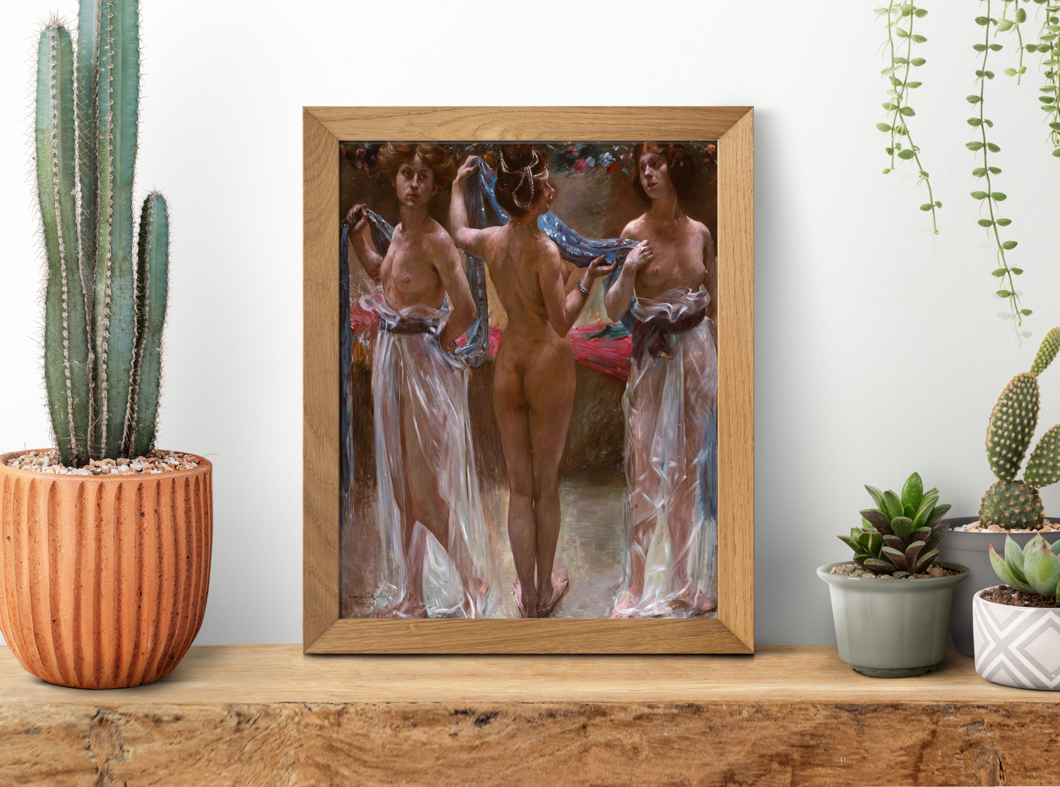 Three Graces, Lovis Corinth Fine Art Print