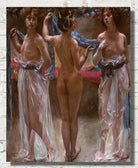 Three Graces, Lovis Corinth Fine Art Print