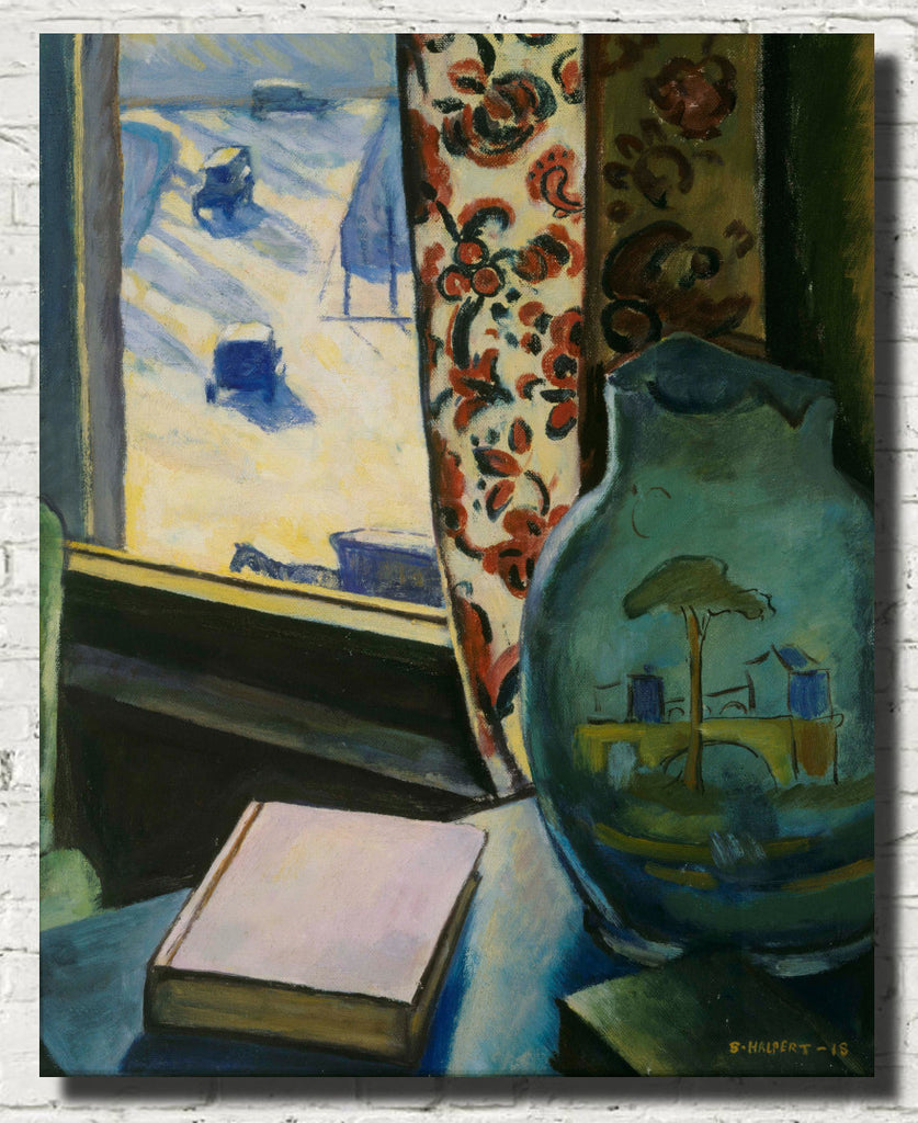 Through the Window, Samuel Halpert Fine Art Print