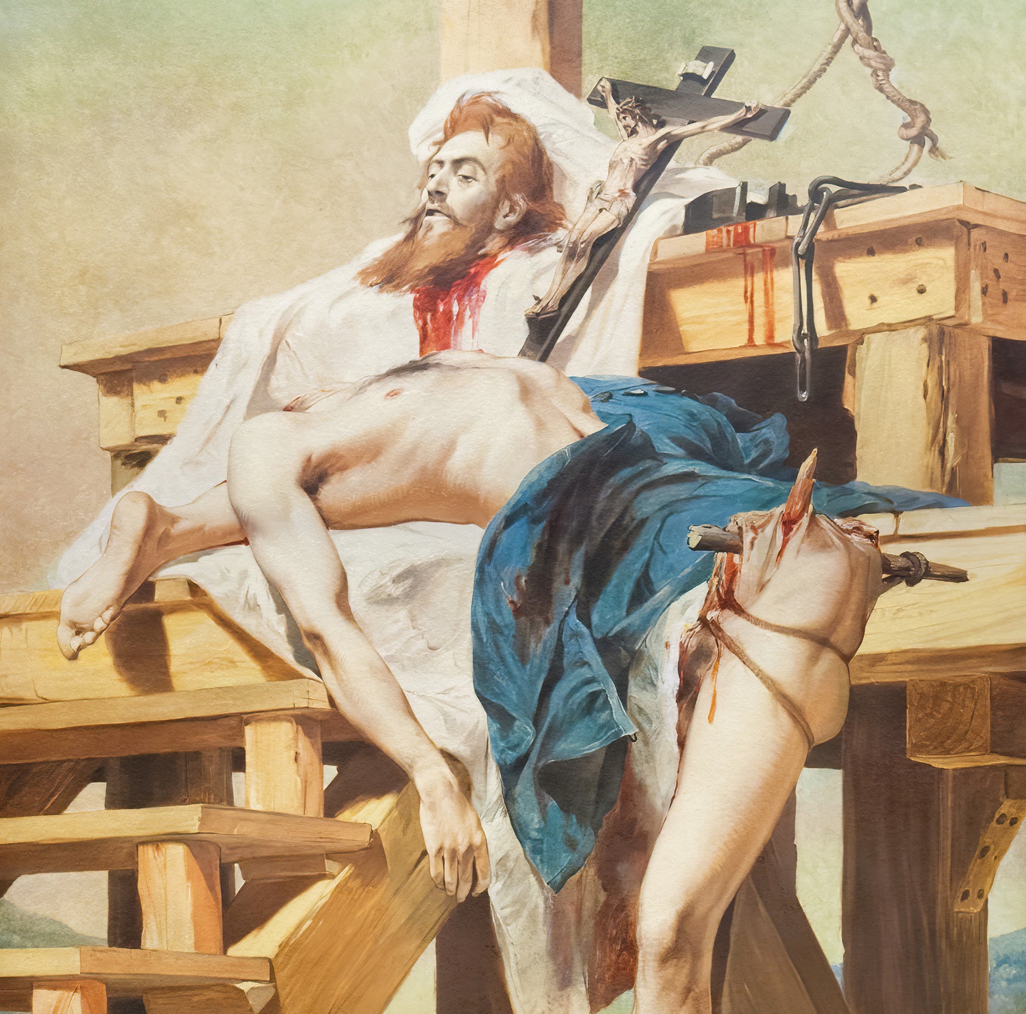 Pedro Américo Fine Art Print, Tiradentes quartered