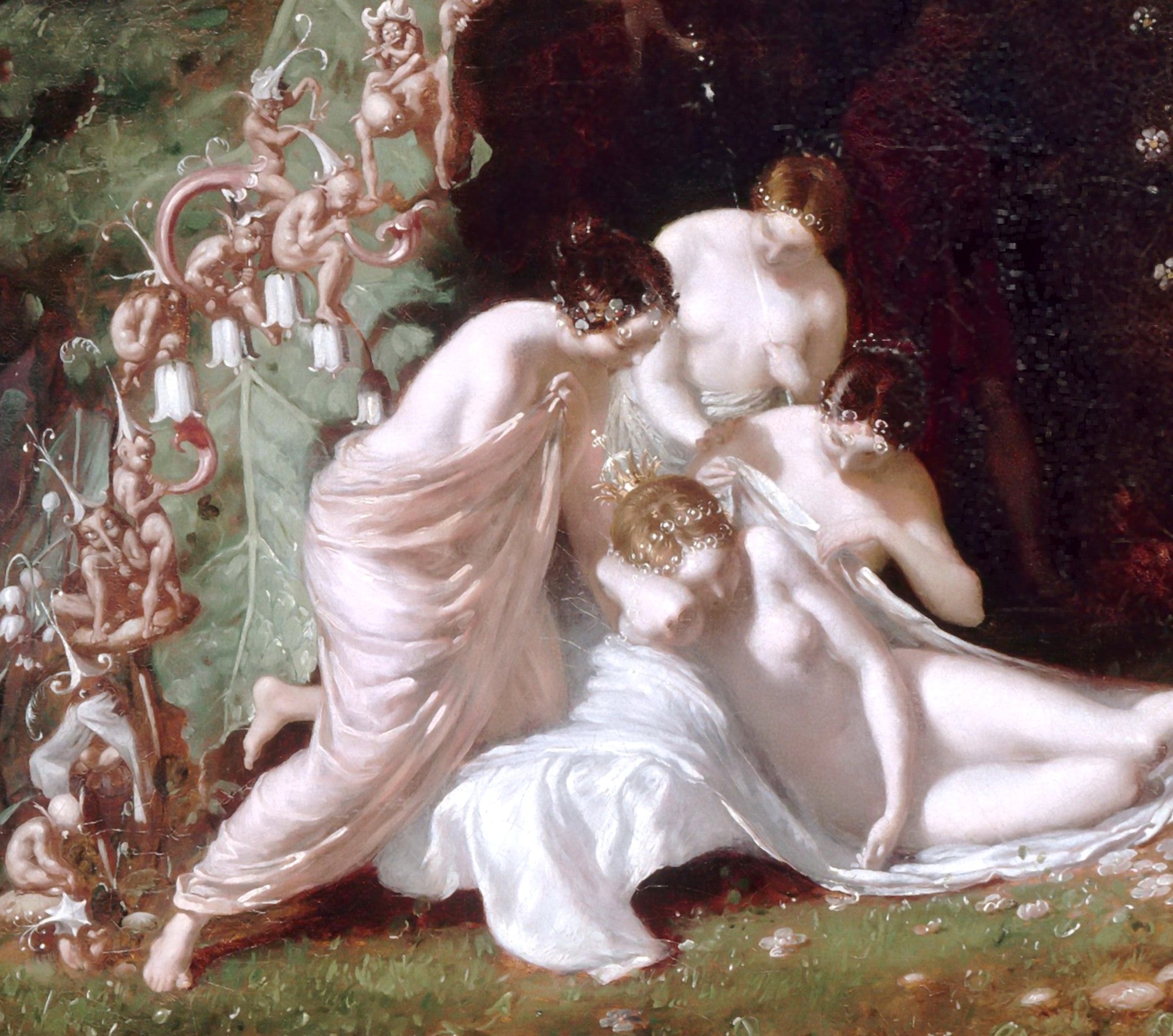 Richard Dadd Fine Art Print, Titania Sleeping