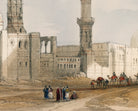 Tombs of the Caliphs Cairo Mosque of Ayed Bey, David Roberts Fine Art Print