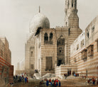 Tombs of the Caliphs Cairo, David Roberts Fine Art Print