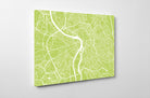 Toulouse City Street Map Print Feature Wall Art Poster