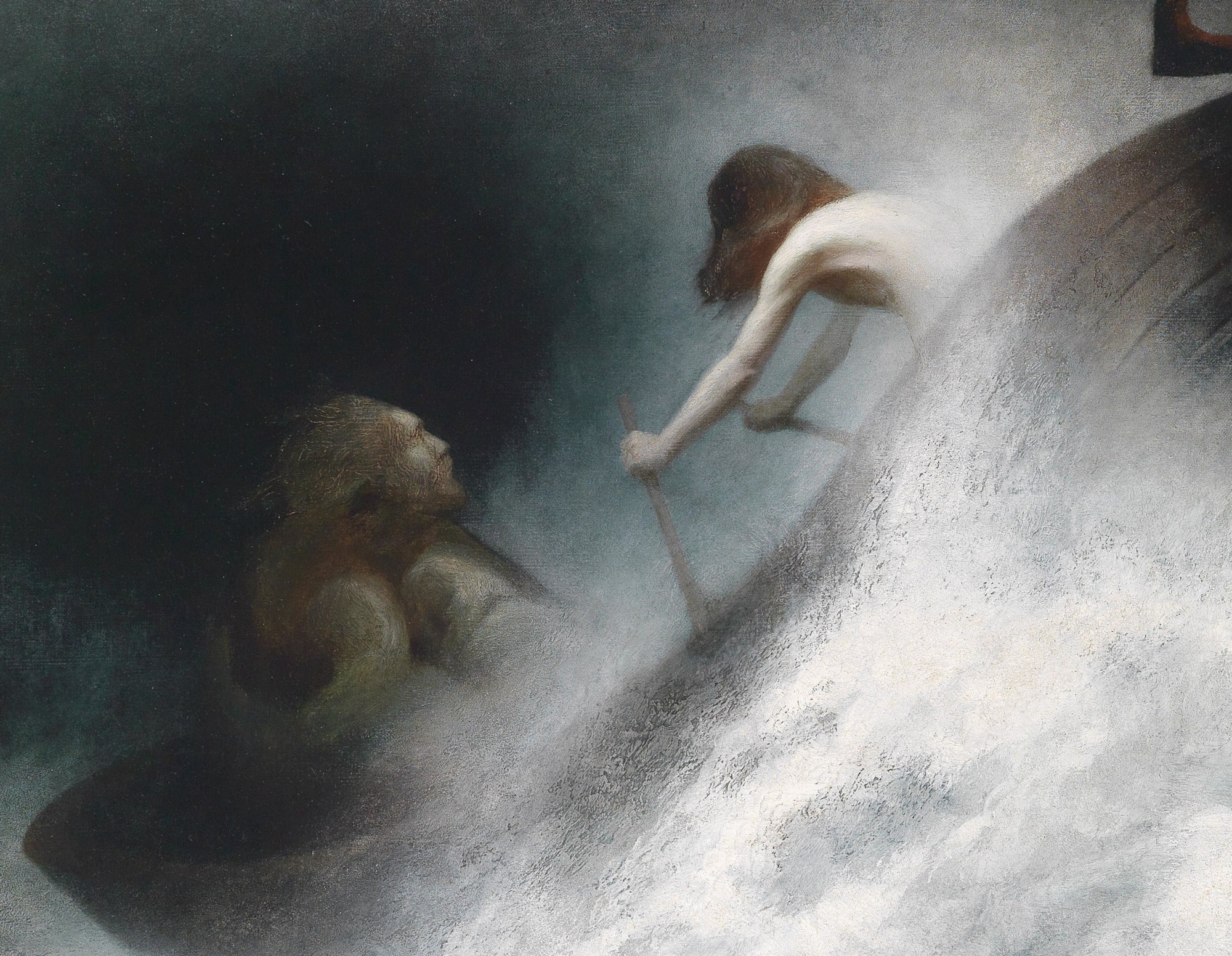 Karl Wilhelm Diefenbach Fine Art Print, Towards Salvation