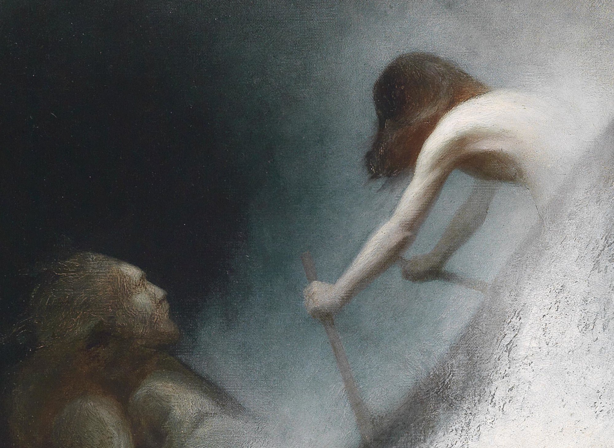 Karl Wilhelm Diefenbach Fine Art Print, Towards Salvation
