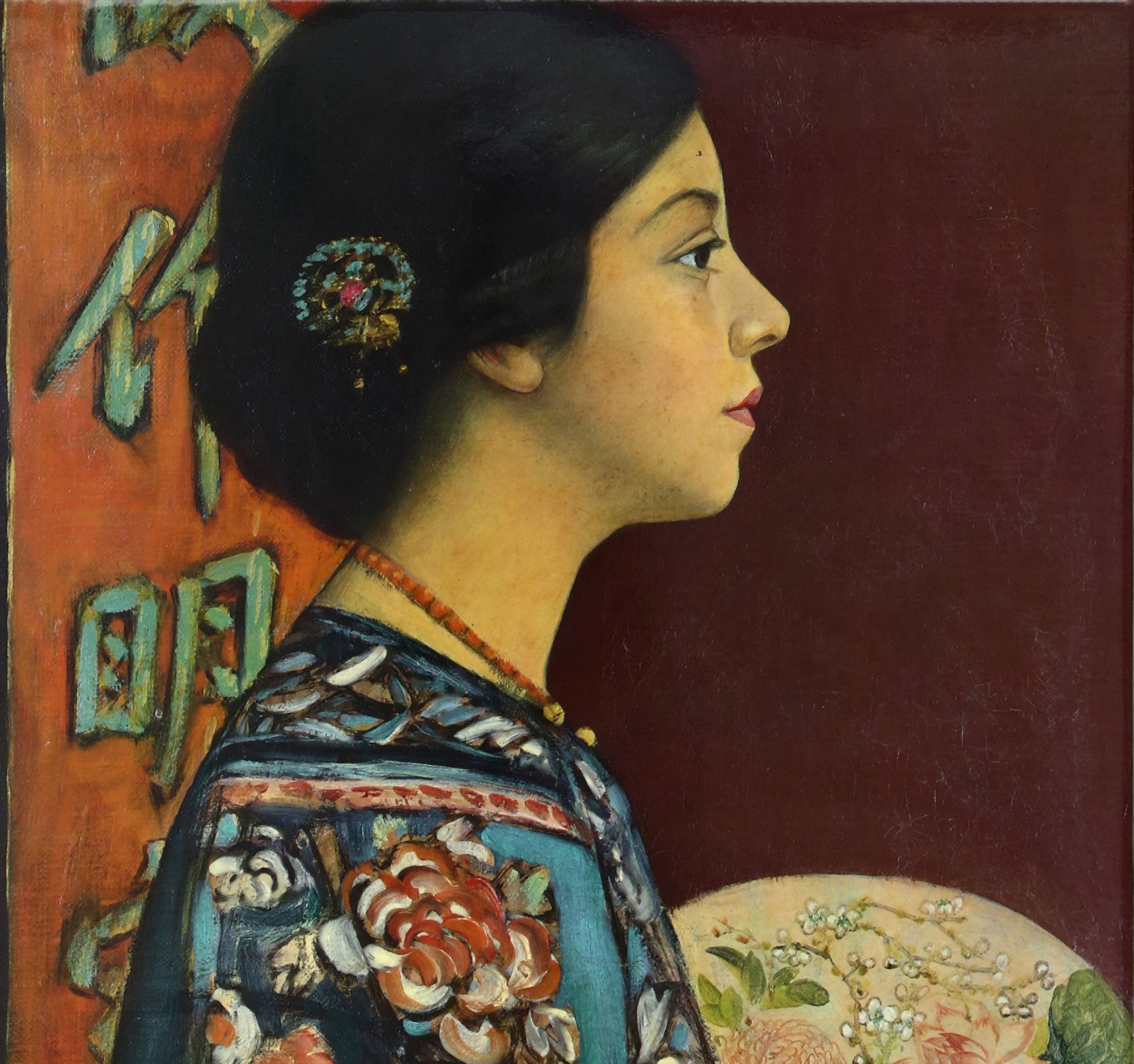 Fujishima Takeji Fine Art Print, Toyo Furi