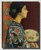 Fujishima Takeji Fine Art Print, Toyo Furi