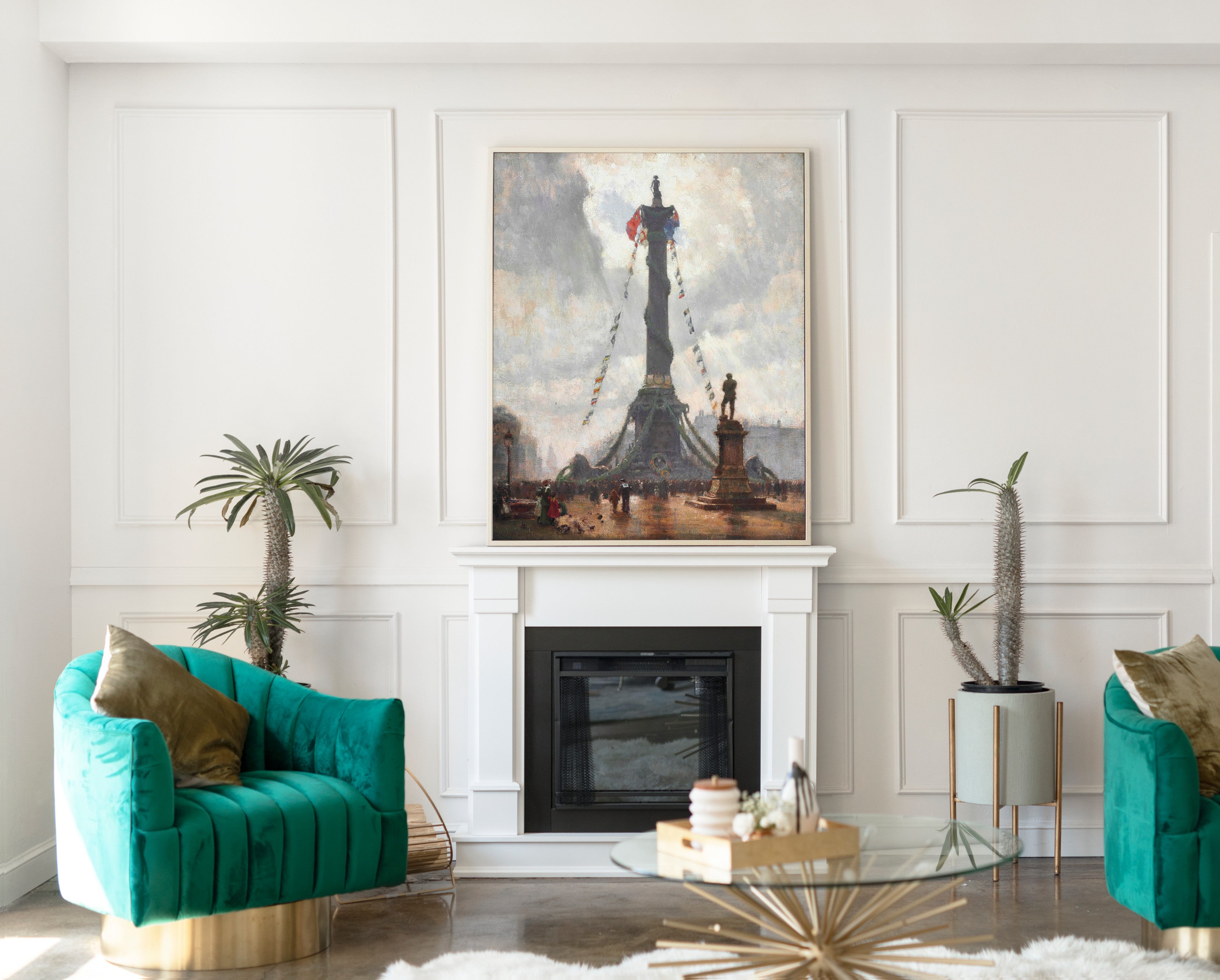 Trafalgar Day, William Logsdail Fine Art Print