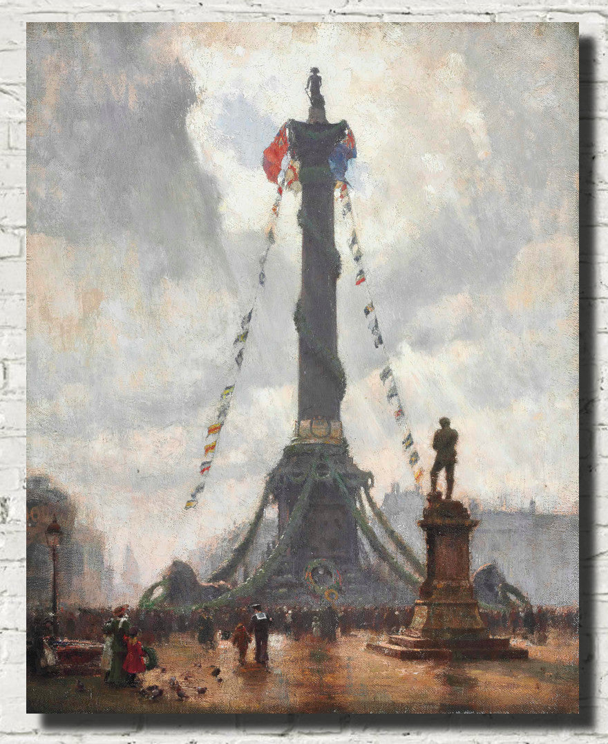 Trafalgar Day, William Logsdail Fine Art Print