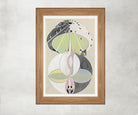 Hilma Af Klint Abstract Framed Art Print, Tree of Knowledge No. 5