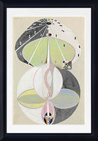 Hilma Af Klint Abstract Framed Art Print, Tree of Knowledge No. 5