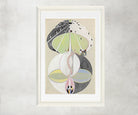 Hilma Af Klint Abstract Framed Art Print, Tree of Knowledge No. 5