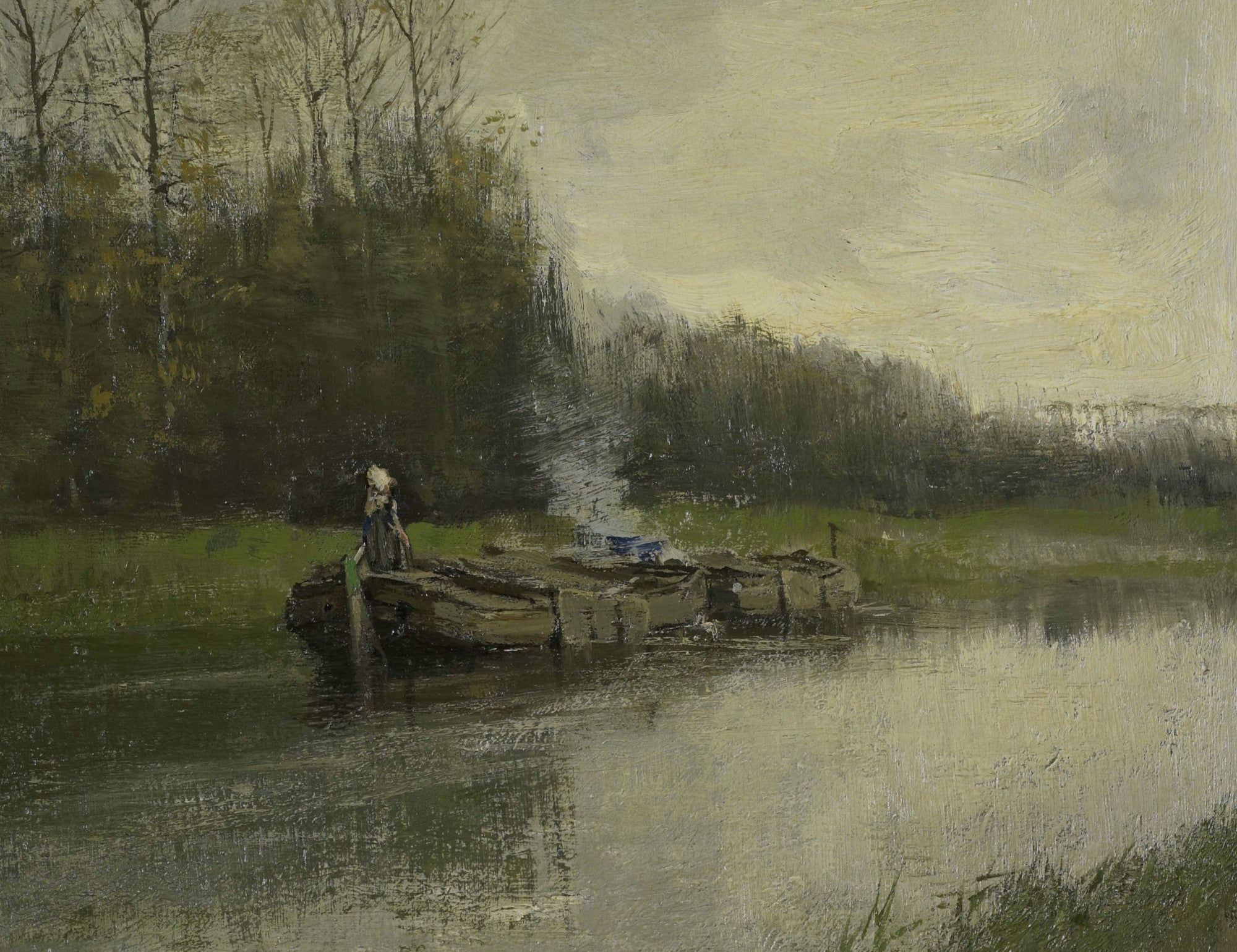 Trekking, Anton Mauve Fine Art Print