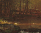 Trout Brook in the Catskills Worthington Whittredge