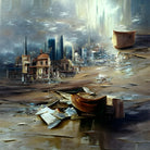 Tumbled City, Abstract Fine Art Print