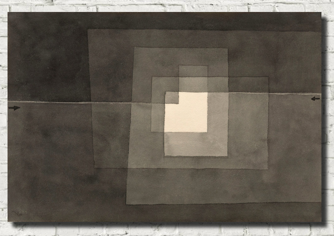 Two Ways, Paul Klee Fine Art Print