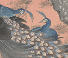 Ohara Koson Japanese Fine Art Print, Two peacocks on tree branch