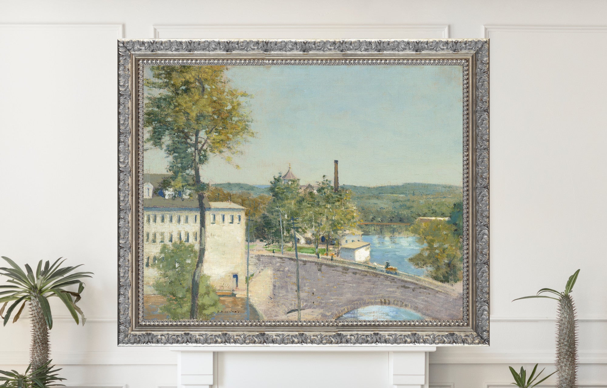 U.S. Thread Company Mills, Willimantic, Connecticut, J. Alden Weir