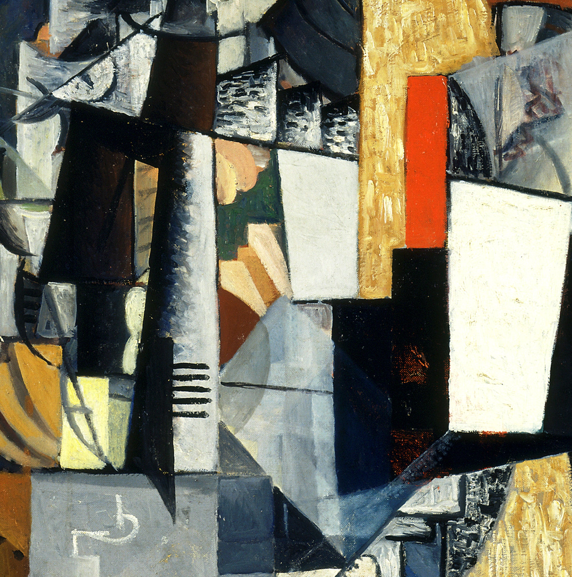 Kazimir Malevich Fine Art Print, Abstract Composition