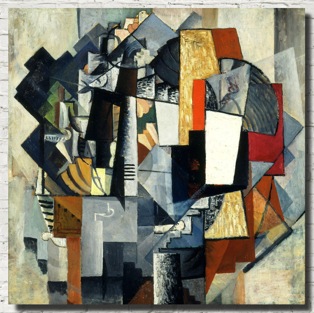 Kazimir Malevich Fine Art Print, Abstract Composition