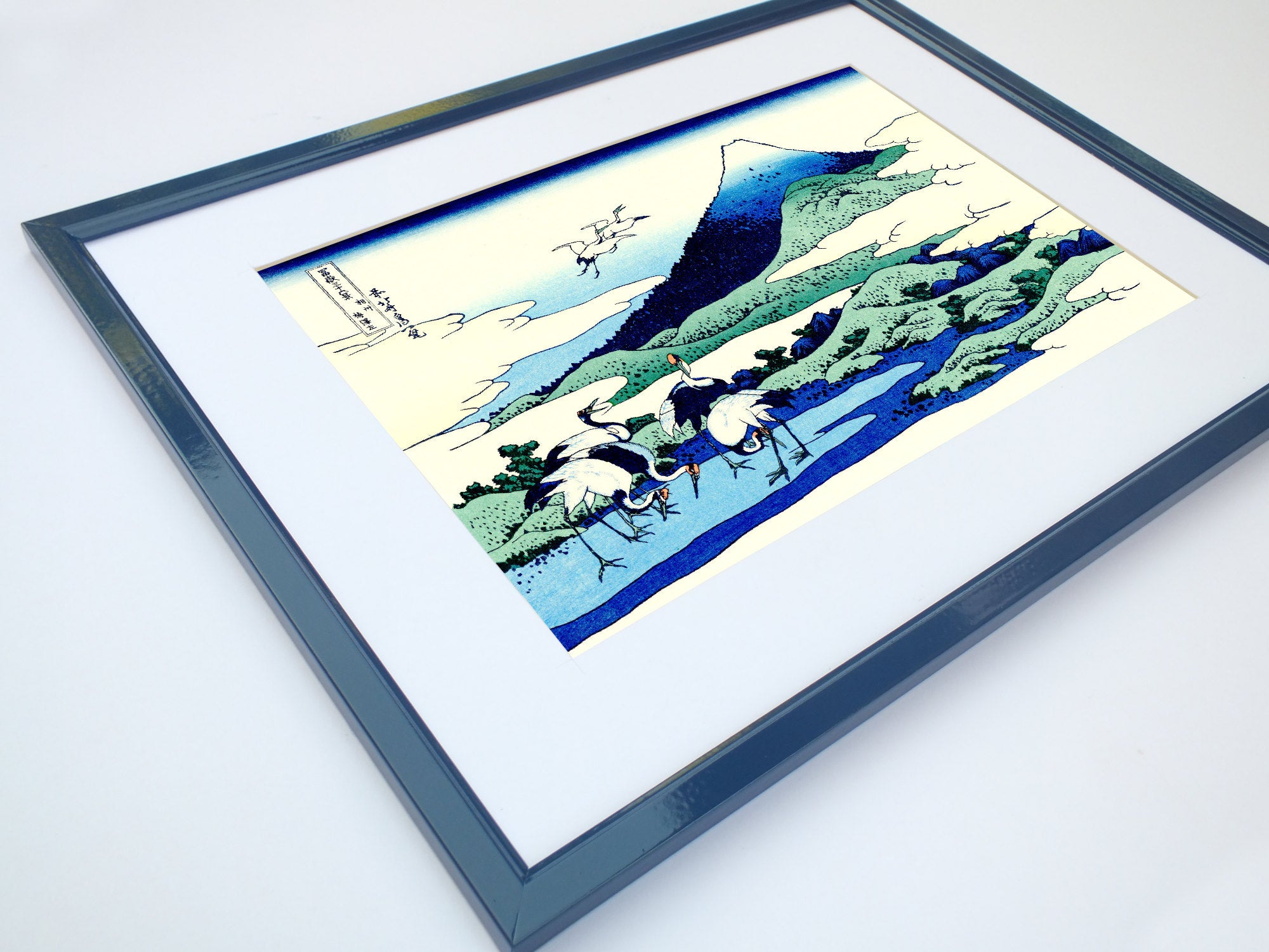 36 Views of Mount Fuji, Umezawa in Sagami Province, Katsushika Hokusai, Japanese Print