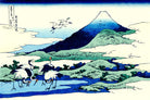 36 Views of Mount Fuji, Umezawa in Sagami Province, Katsushika Hokusai, Japanese Print