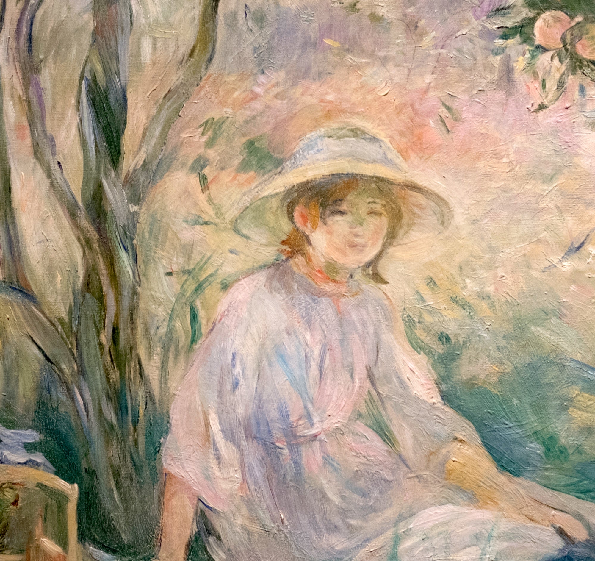 Berthe Morisot, French Fine Art Print : Under the Orange Tree