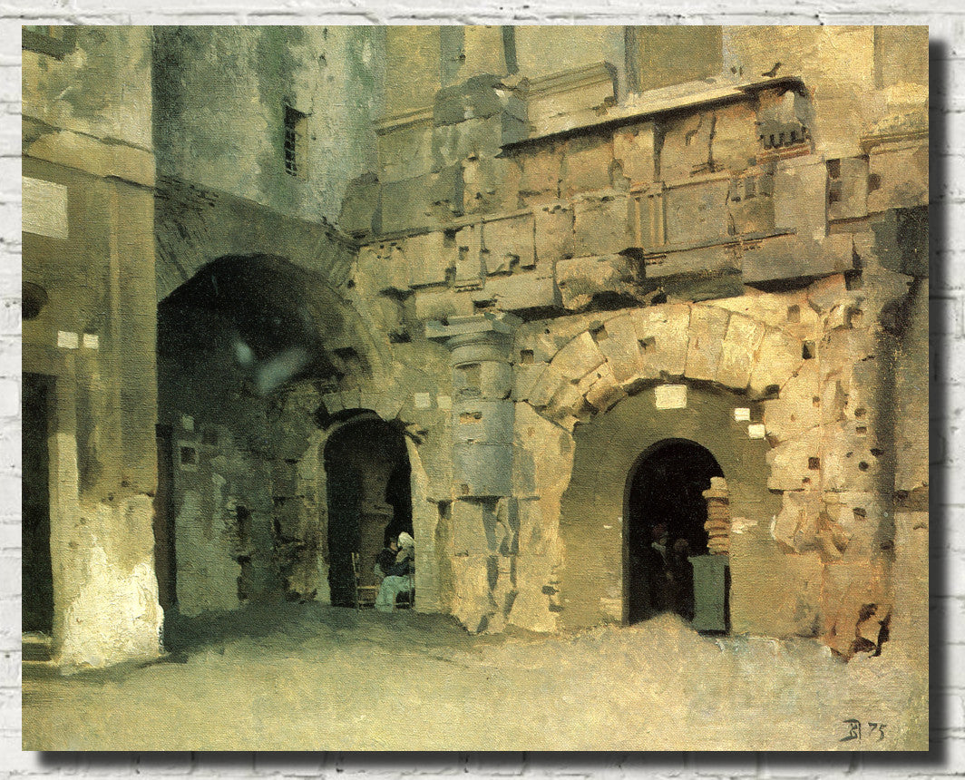 Vasily Polenov Fine Art Print, Urban Landscape