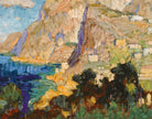 Konstantin Gorbatov Fine Art Print, View of Monte Solaro, Capri