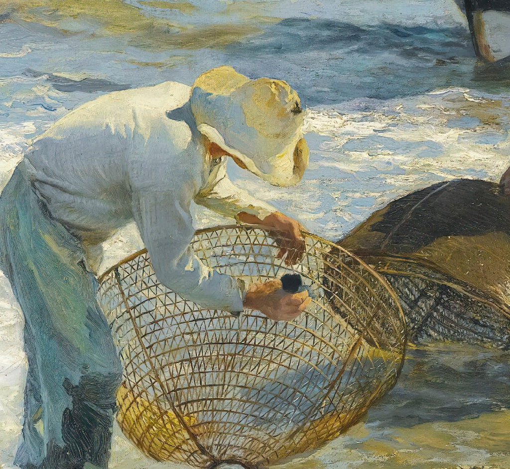 Valencian Fishermen, Joaquín Sorolla Fine Art Print