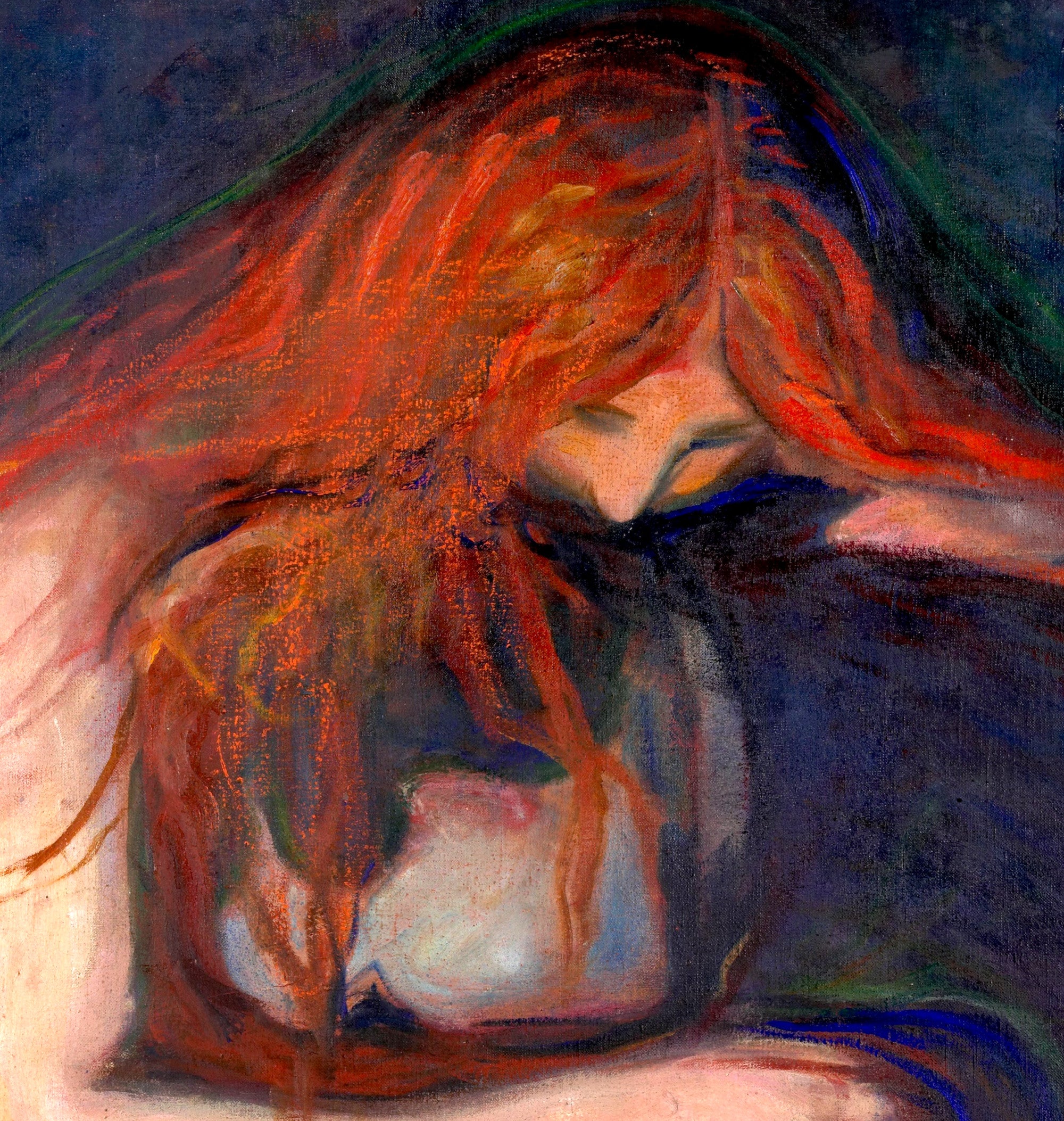 Edvard Munch Fine Art Print, Vampire