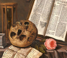 Evert Collier Fine Art Print, Vanitas Still Life
