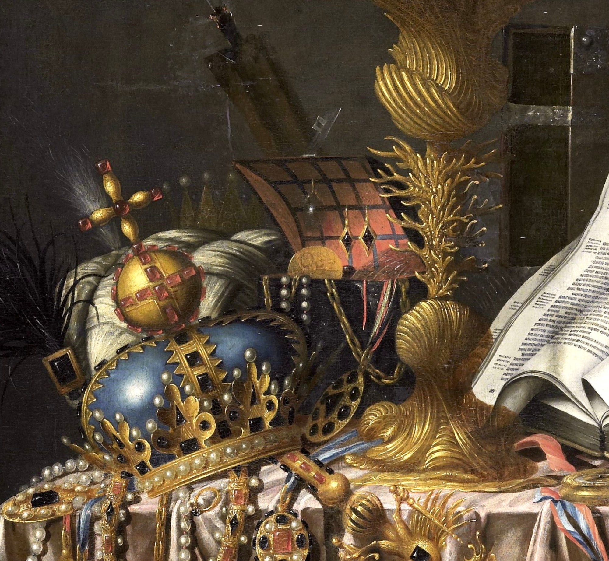 Evert Collier Fine Art Print, Vanitas Still Life