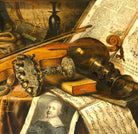 Evert Collier Fine Art Print, Vanitas Still Life