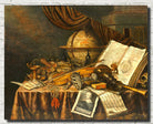 Evert Collier Fine Art Print, Vanitas Still Life