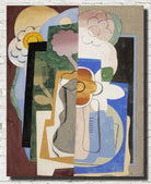 Georges Valmier Abstract Fine Art Print, Vase of Flowers