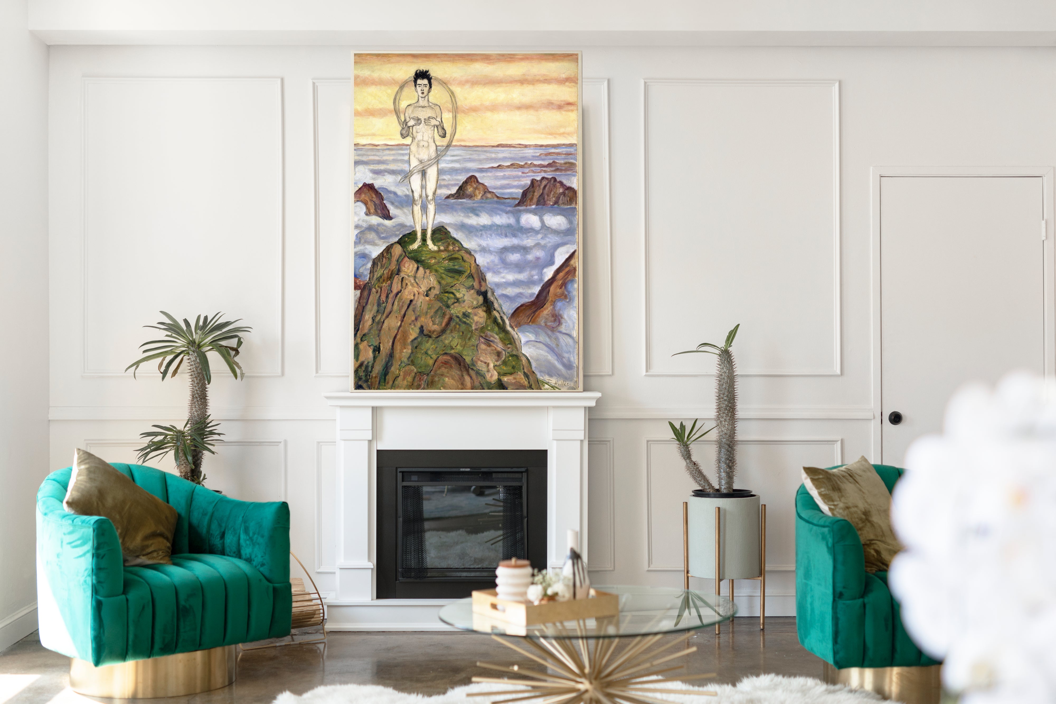 View Into Infinity, Ferdinand Hodler Fine Art Print