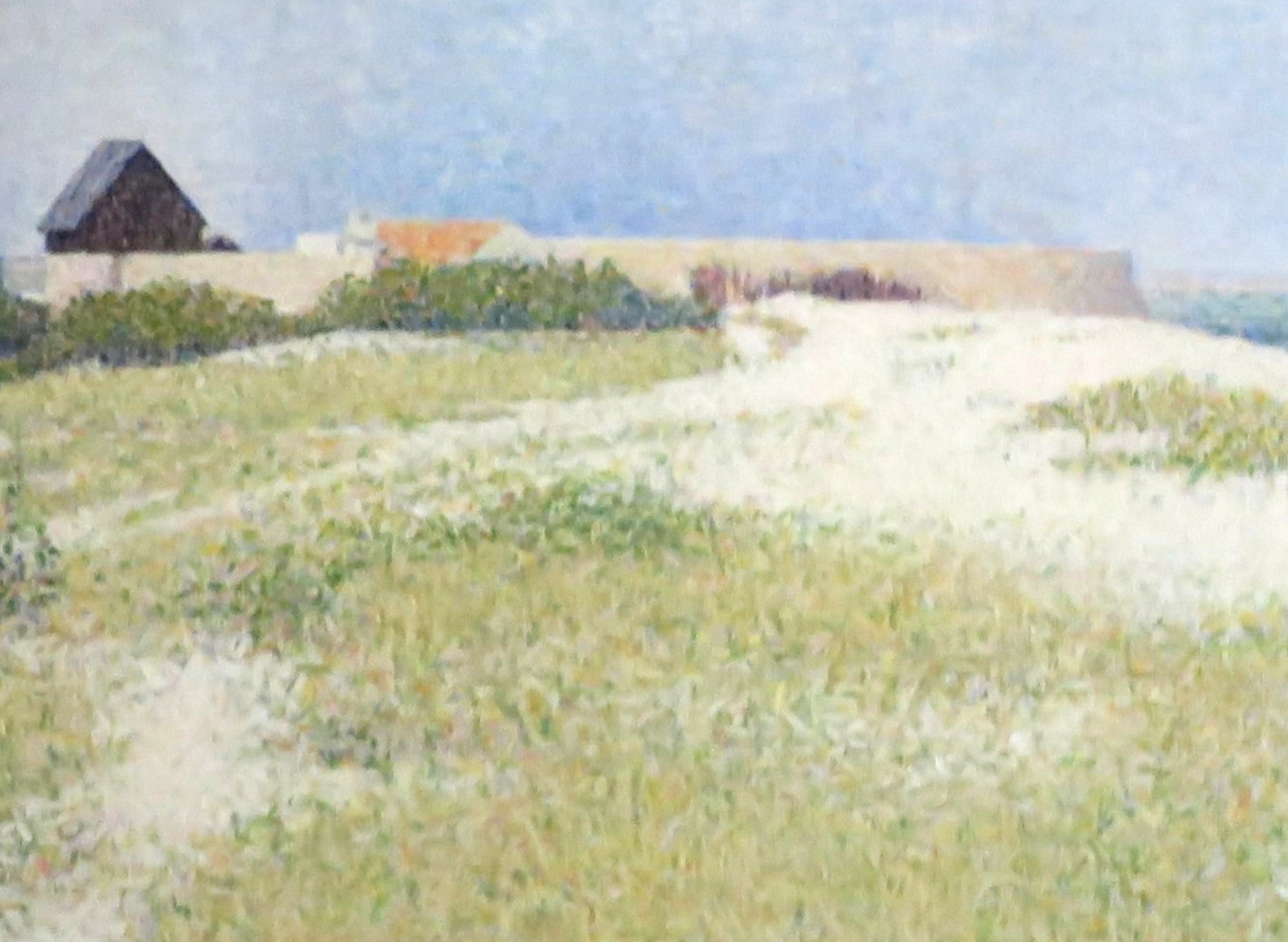Georges Seurat Print : View of Fort Samson