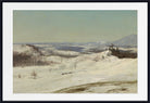 Frederic Edwin Church, View from Olana in the Snow