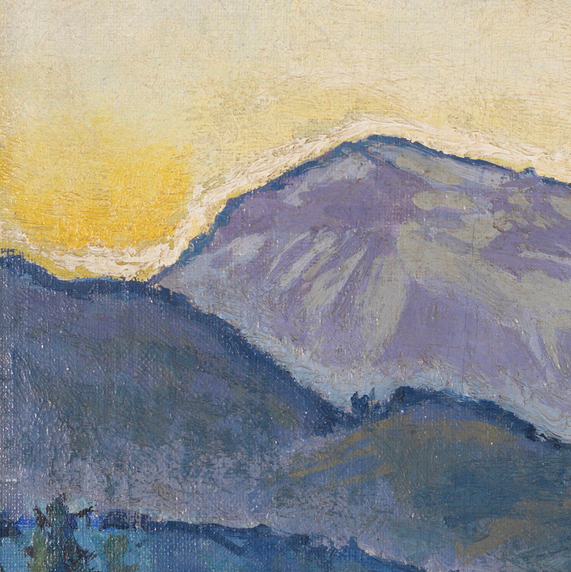 Koloman Moser Fine Art Print, View of the Rax