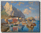 Konstantin Gorbatov Fine Art Print, View of Capri